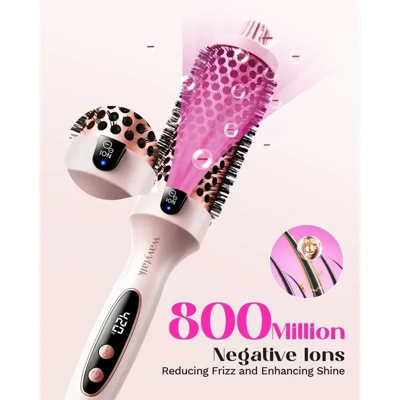1.5 Inch Single Negative Ion Hot Brush